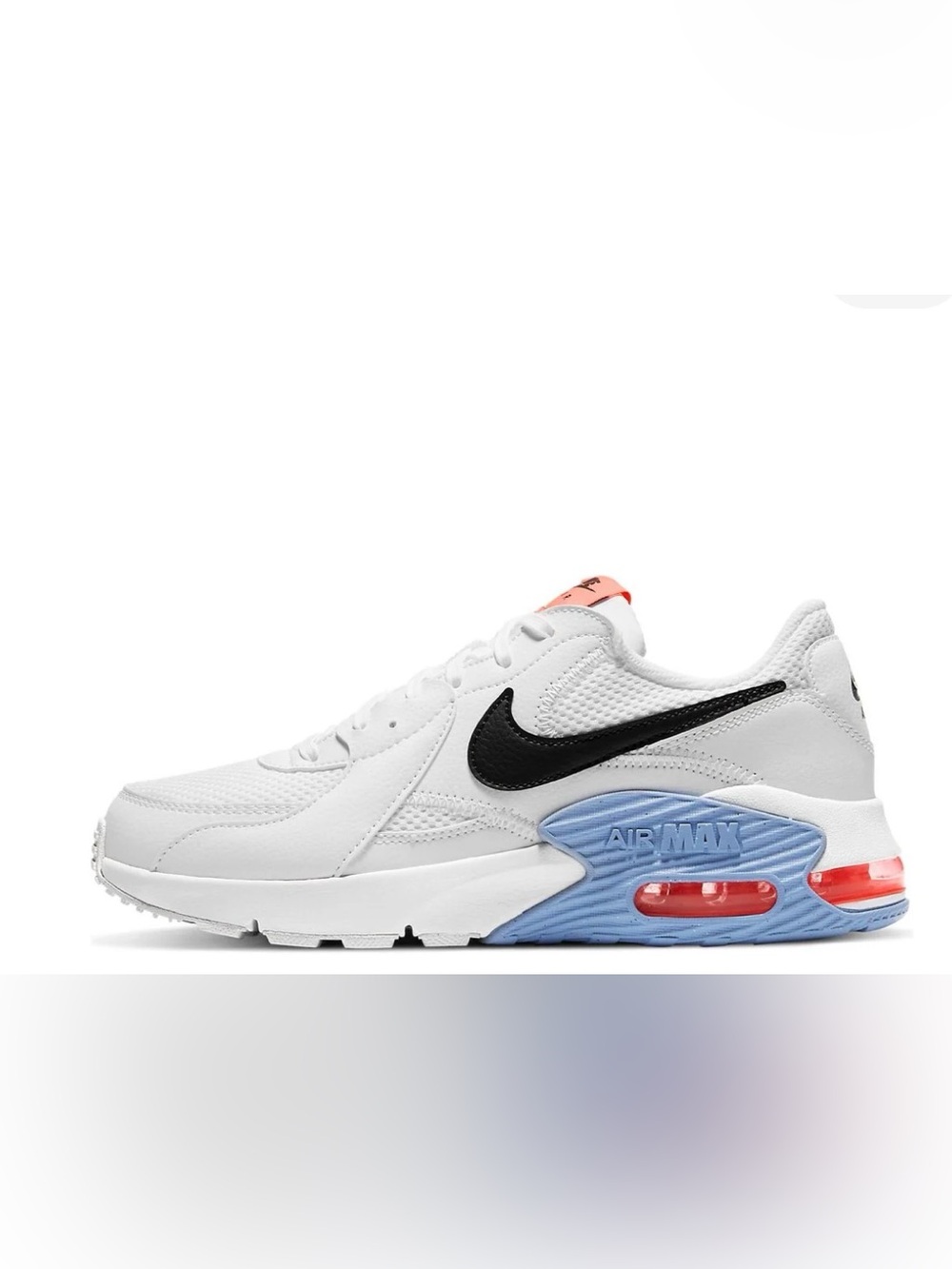Size 7  Women’s Nike Air Max Excee White Bright Mango DH1086-100